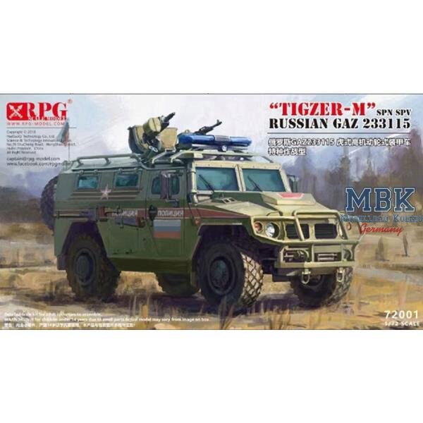 RPG RPG72001 Russian GaZ 233114 TIGER-M SPN SPV
