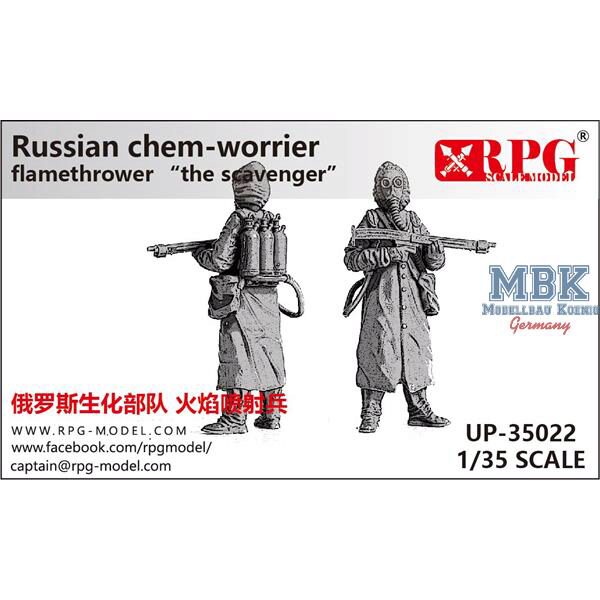 RPG RPGUP-35022 Russian Chem. Warrior Flamethrower  The Scavenger 