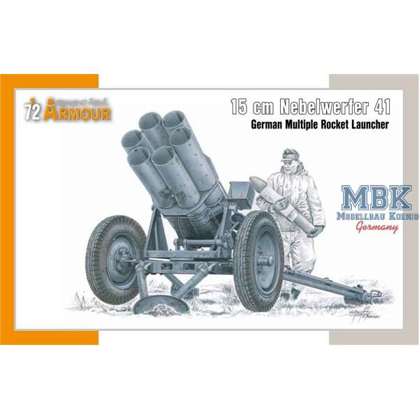 Special Armour SA72026 15cm Nebelwerfer 41 German Multiple Rocket Launch.