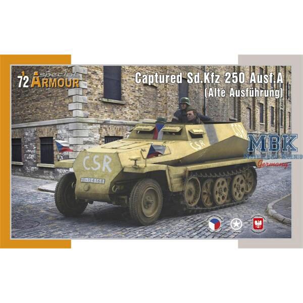 Special Armour SA72027 Captured Sd.Kfz 250/ 1 Ausf.A (Alte Ausführung)