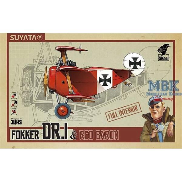 SUYATA SUY-SK001 Fokker Dr.I & Red Baron
