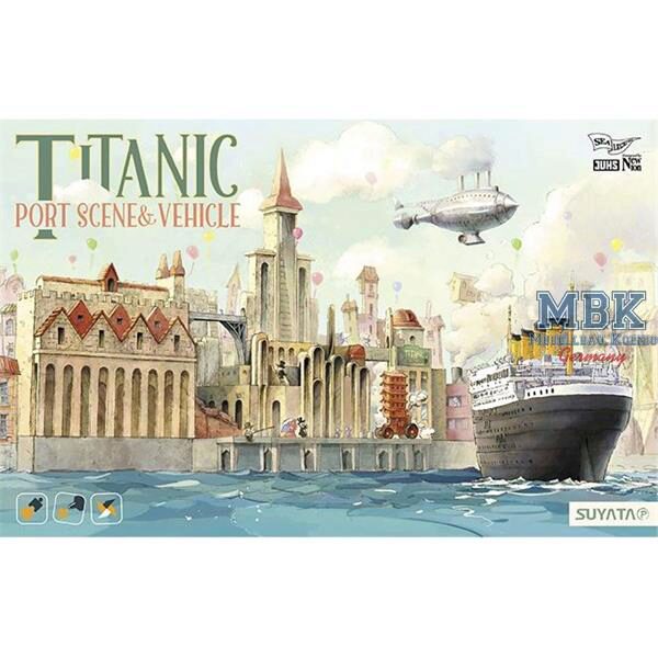 SUYATA SUY-SL002 Titanic - Port Scene & Vehicle