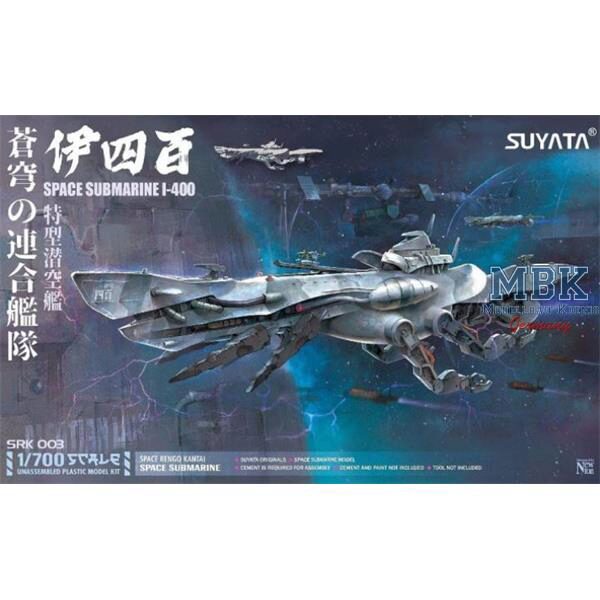 SUYATA SUY-SRK003 Space Submarine I-400 (1:700)