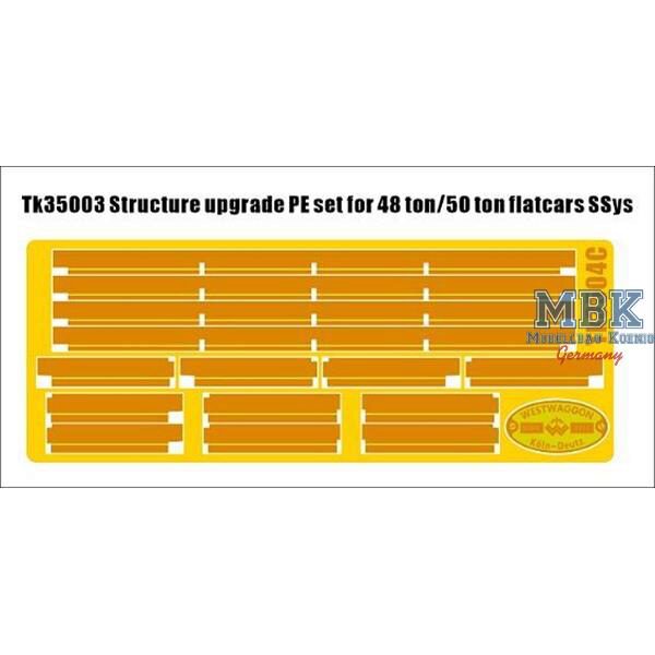 T-MODEL TMOTK35003 Structure upgrade PE Set for 48T/50T SSys/SSkra