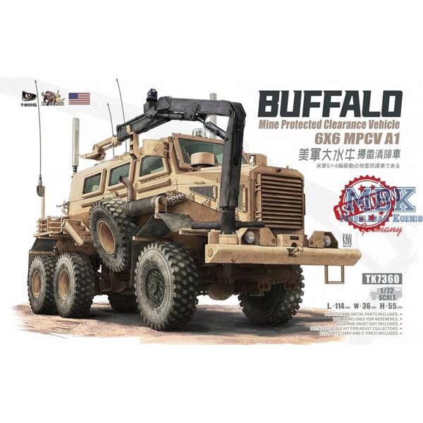 T-MODEL TMOTK7360 U.S. 'Buffalo' 6X6 MPCV A1