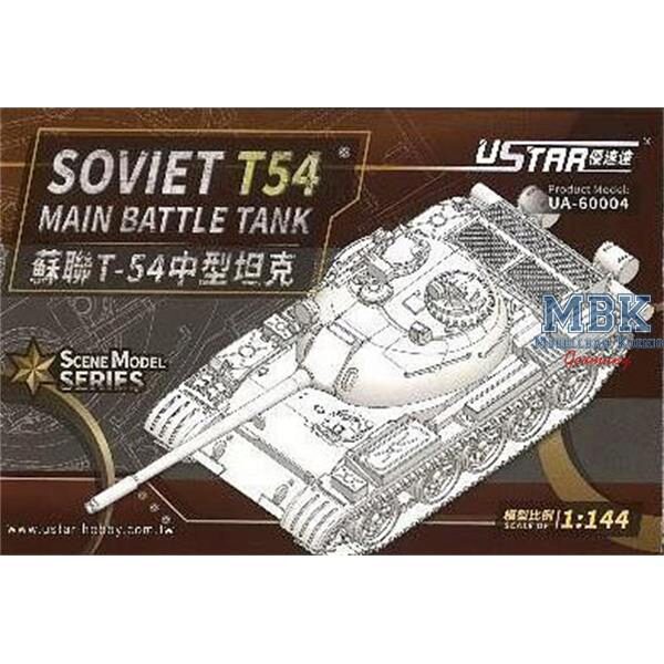 USTAR HOBBY USTAR-60004 Soviet T-54 Main Battle Tank 1:144