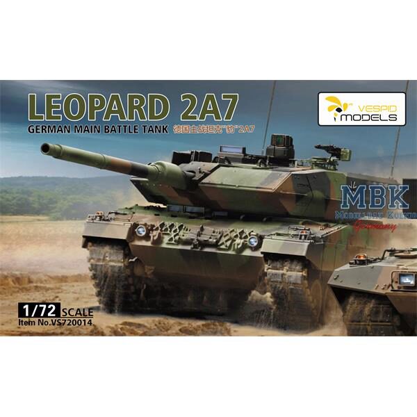 Vespid Models VS720014 German Main Battle Tank Leopard 2 A7