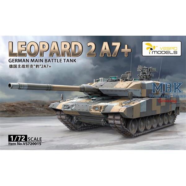 Vespid Models VS720015 German Main Battle Tank Leopard 2 A7+