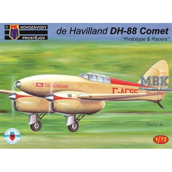 Kovozavody Prostejov kpm72104 de Havilland DH-88 Comet  Prototype & Racers 