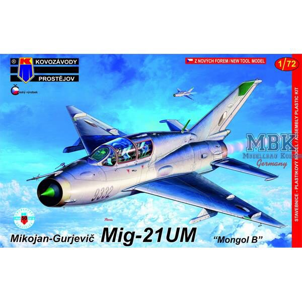 Kovozavody Prostejov kpm72108 Mikoyan MiG-21UM "Warsaw Pact Service" Limited Ed.