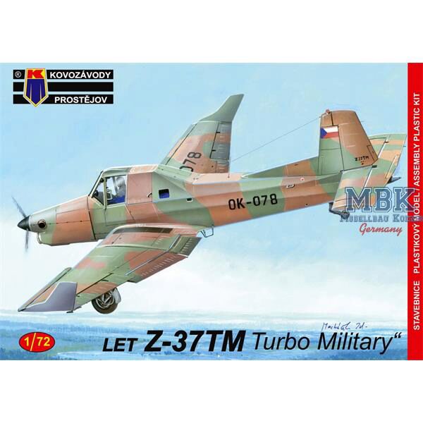 Kovozavody Prostejov kpm72146 Let Z-37TM "Turbo Mlitary"
