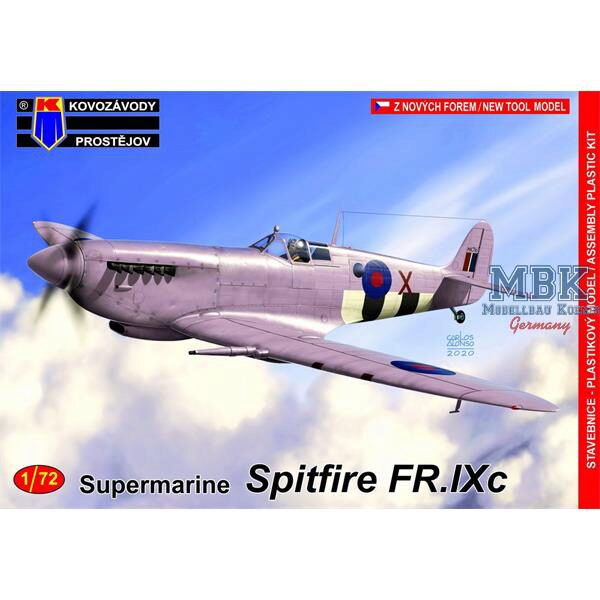 Kovozavody Prostejov kpm72176 Supermarine Spitfire FR Mk.IXC