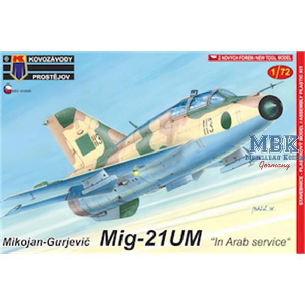 Kovozavody Prostejov kpm72202 Mikoyan MiG-21UM "In Arab Service"