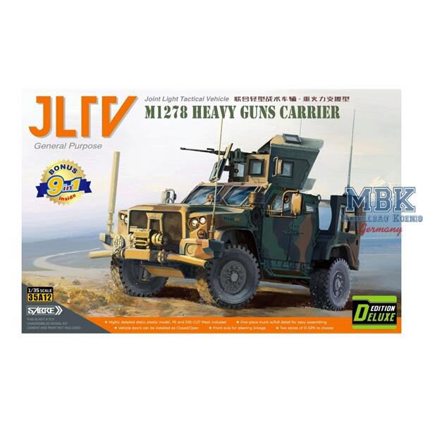 Sabre sabre35A12-DLX JLTV M1278 Heavy Guns Carrier - DELUXE EDITION