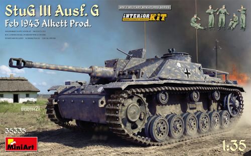 MiniArt 35335 StuG III Ausf. G Feb 1943 Alkett Prod. Interior Kit