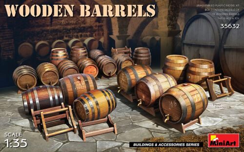 MiniArt 35632 Wooden Barrels