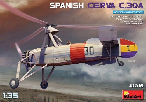 MiniArt 41016 Spanish Cierva C.30A