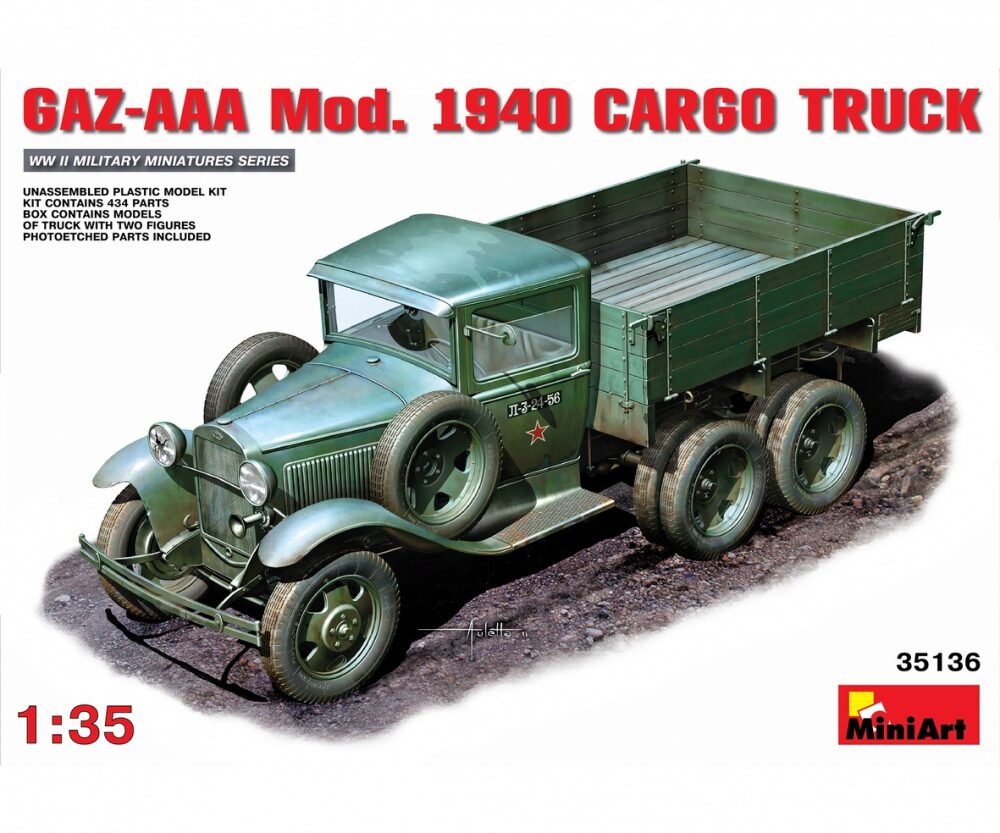 Miniart 35136 GAZ-AA? Mod. 1940 Transport-LKW (2)