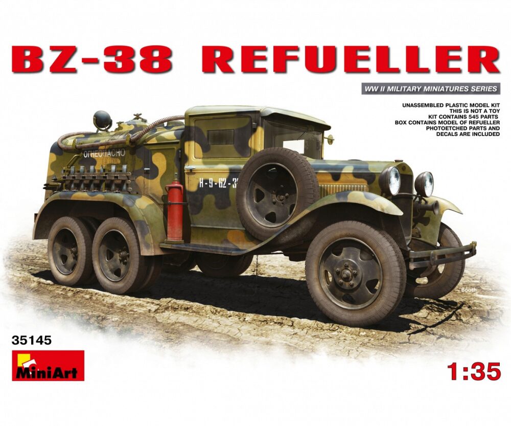 Miniart 35145 BZ-38 Tankwagen