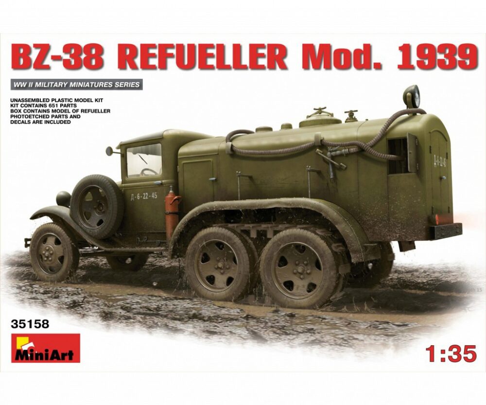 Miniart 35158 BZ-38 Tankwagen Mod. 1939