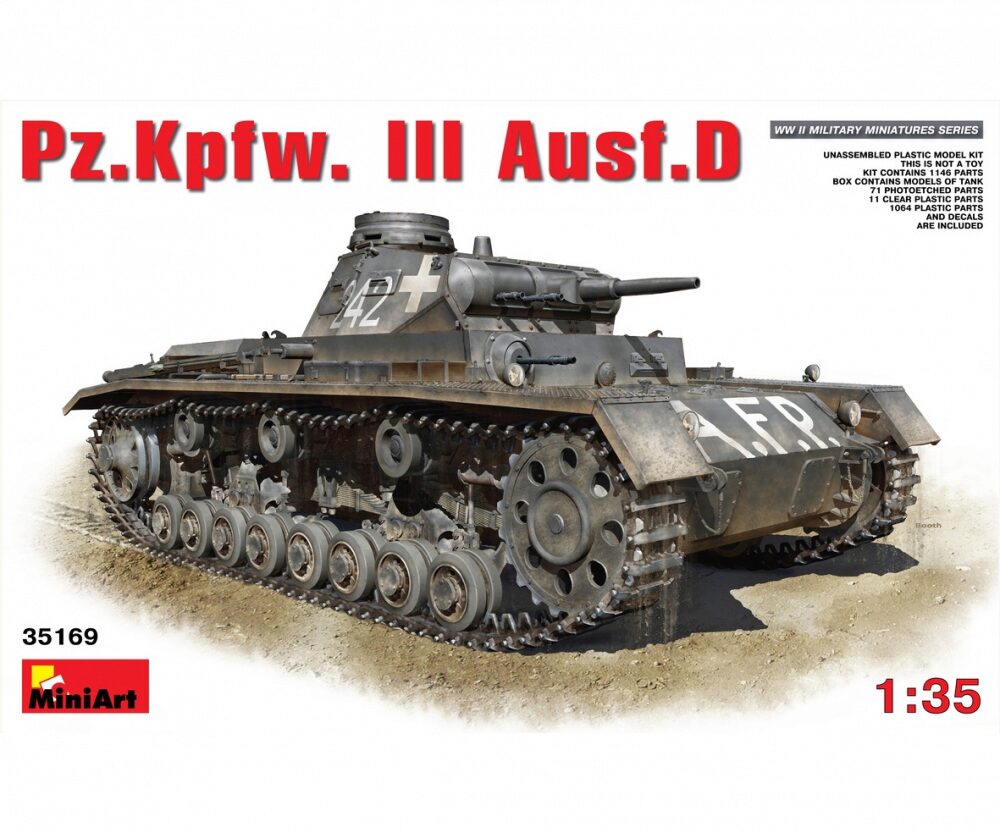 Miniart 35169 Pz.Kpfw. III Ausf. D