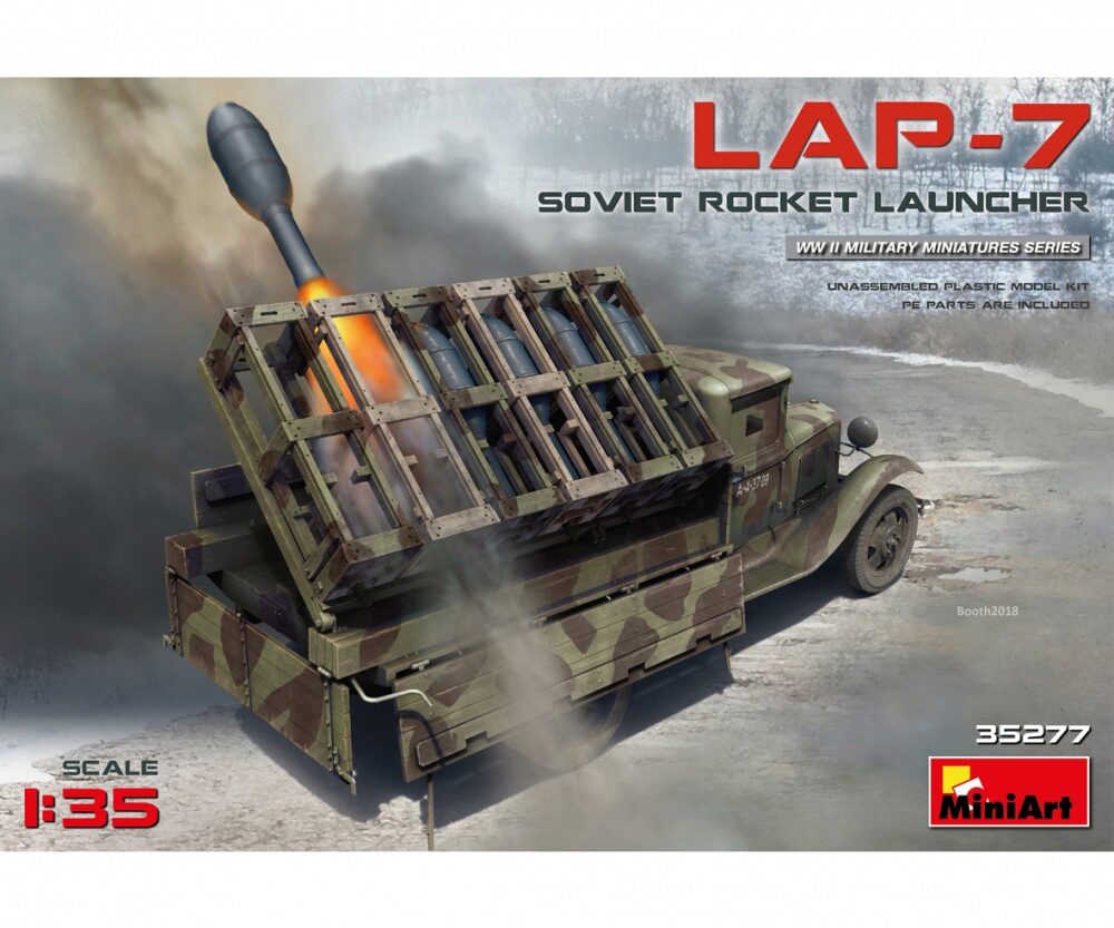 Miniart 35277 Sov. Rocket Launcher LAP-7