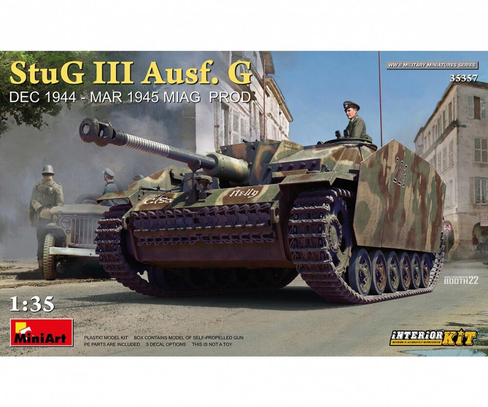 MiniArt 35357 Dt. StuG III Ausf.G 1944 MIAG Int.