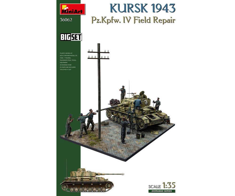 Mini Art 36062 Big-Set Kursk 1943 Pz.Kpfw.IV Field