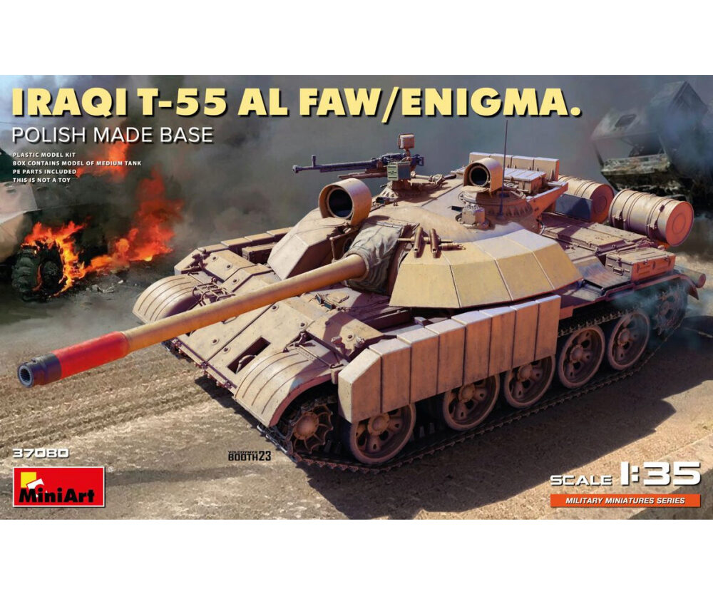 Mini Art 37080 Iraqi T-55AL FAW/Enigma Polish