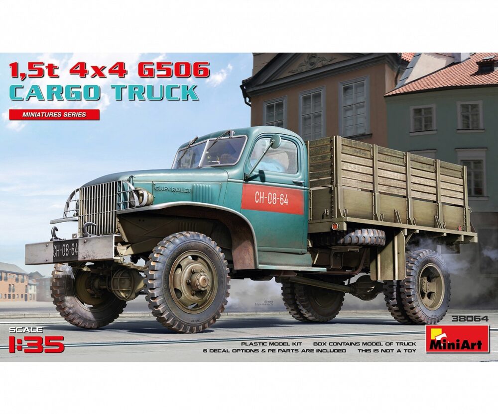 MiniArt 38064 Transport-LKW 1,5to 4x4 G506