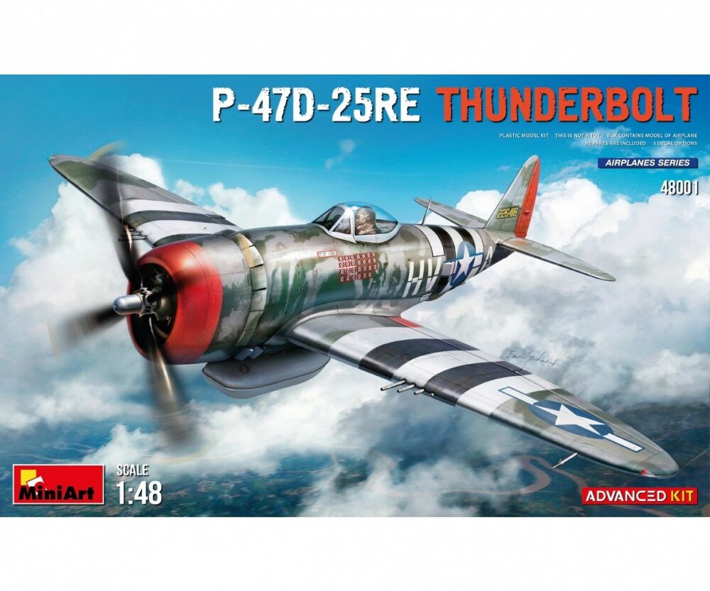 Miniart 48001 P-47D-25RE Thunderbolt Adv.Kit