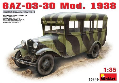 MiniArt 35149 GAZ-03-30 Mod.1938