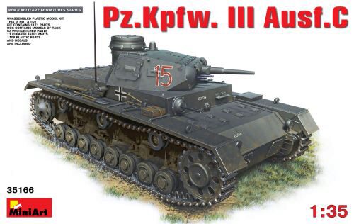 MiniArt 35166 Pz.Kpfw.3 Ausf.C