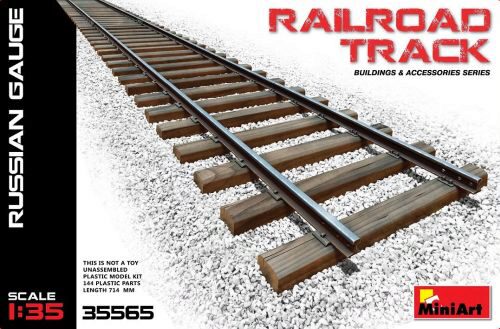 MiniArt 35565 Railroad Track (Russian Gauge)