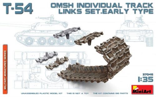 MiniArt 37046 T-54 OMSh Individual Track Links Set. Early Type