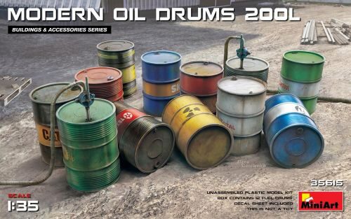 MiniArt 35615 Modern Oil Drums (200l)