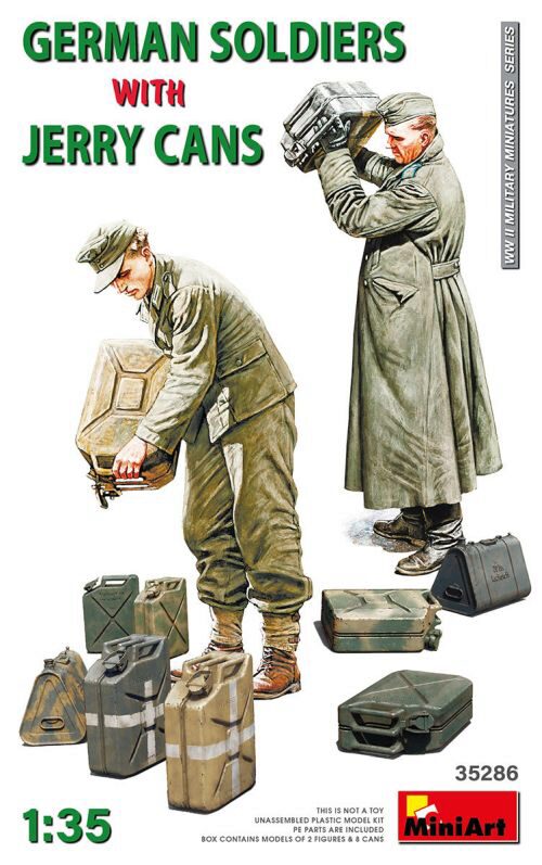MiniArt 35286 German Soldiers w/Jerry Cans