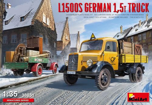 MiniArt 38051 L1500S German 1,5t Truck