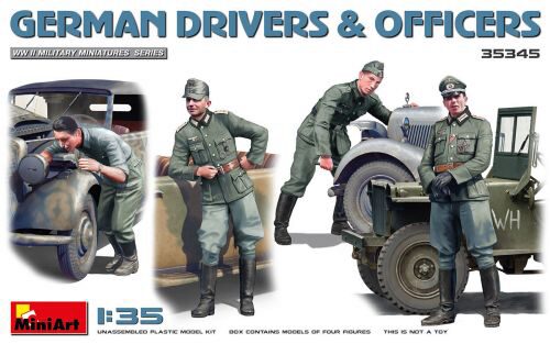MiniArt 35345 German Drivers & Officers