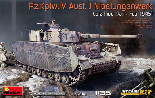 MiniArt 35342 Pz.Kpfw.IV Ausf. J Nibelungenwerk Late Prod. (Jan - Feb 1945) Interior Kit
