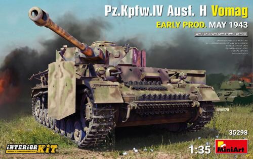 MiniArt 35298 Pz.Kpfw.IV Ausf. H Vomag. Early Prod. (May 1943) Interior Kit