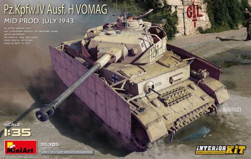 MiniArt 35305 Pz.Kpfw.IV Ausf. H Vomag. Mid Prod. (July 1943) Interior Kit