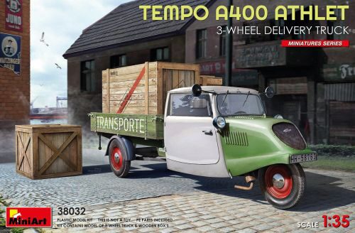 MiniArt 38032 Tempo A400 Athlet 3-Wheel Delivery Truck