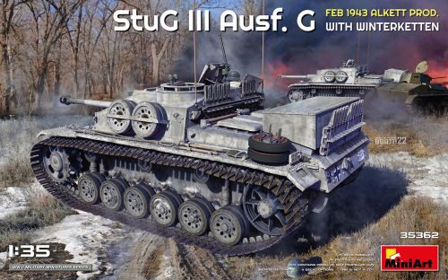 MiniArt 35362 StuG III Ausf. G Feb 1943 Alkett Prod. with Winterketten