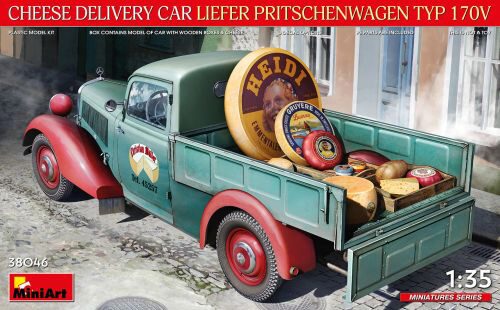 MiniArt 38046 Cheese Delivery Car Liefer Pritschenwagen Typ 170V