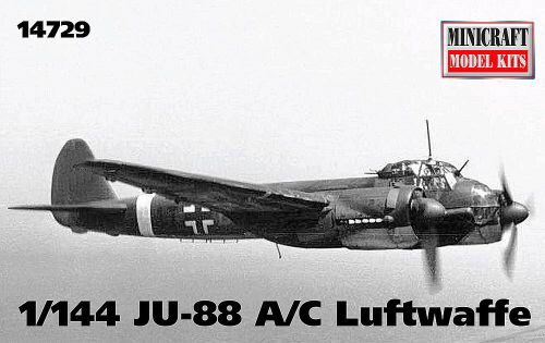 MiniCraft 584729 1/144 Junkers Ju 88A/C