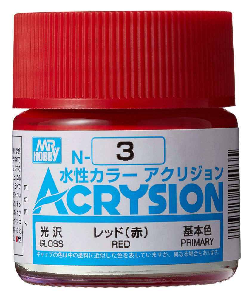 Mr Hobby - Gunze N-003 Acrysion (10 ml) Red glänzend