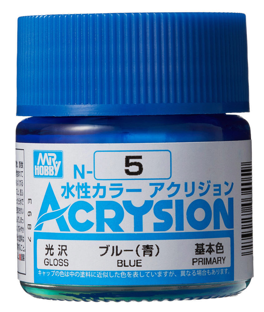 Mr Hobby - Gunze N-005 Acrysion (10 ml) Blue glänzend