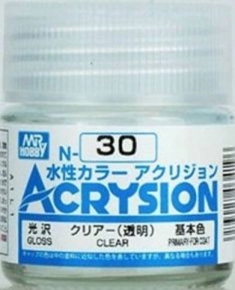 Mr Hobby - Gunze N-030 Acrysion (10 ml) Clear glänzend