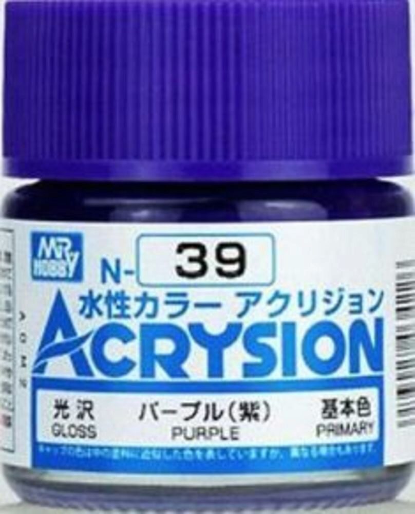Mr Hobby - Gunze N-039 Acrysion (10 ml) Purple glänzend